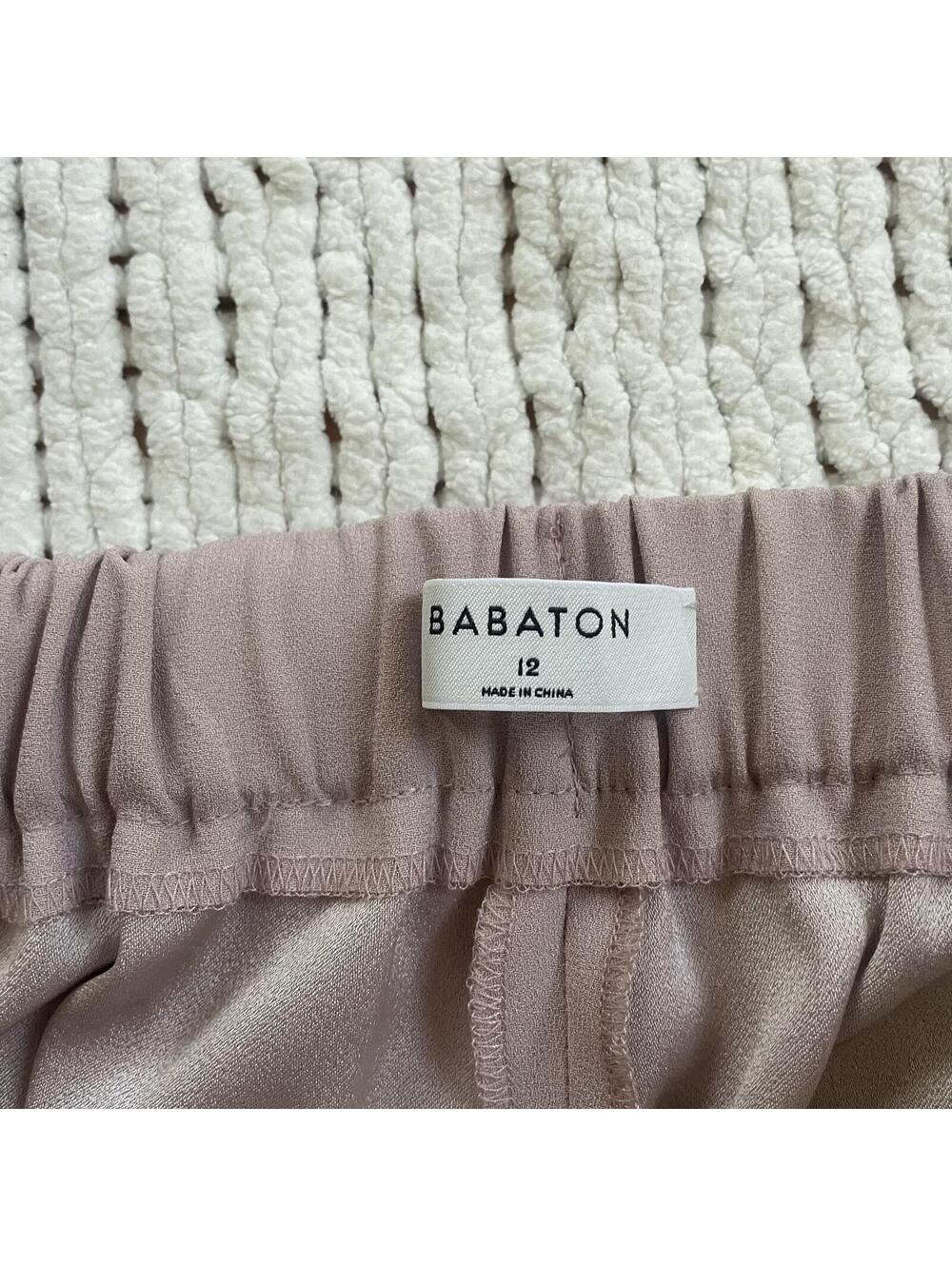 Aritzia Babaton Women's Pink Conan Pant - Size 12 - Picture 5 of 5